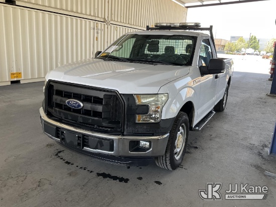 (Jurupa Valley, CA) 2016 Ford F-150 Pickup Truck (Runs & Moves, CNG Tank Expires 12-2029, Open Manuf