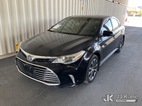 (Jurupa Valley, CA) 2018 Toyota Avalon 4-Door Sedan Runs & Moves) (Vehicle previously used with a 'c