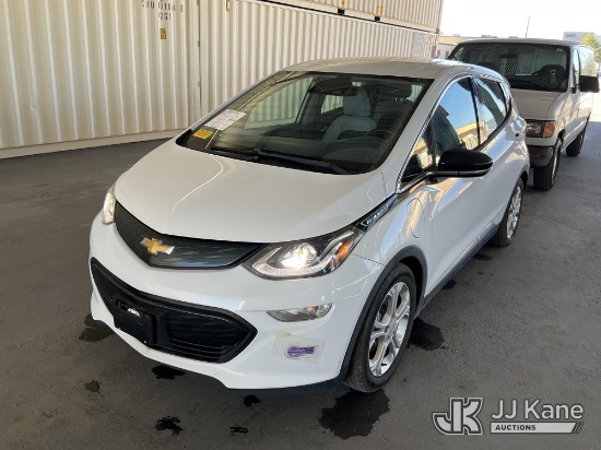 (Jurupa Valley, CA) 2019 Chevrolet Bolt EV LT 4-Door Hatch Back Runs & Moves, Takes Charge, Charger