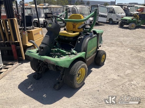 (Jurupa Valley, CA) 2008 John Deere F1400 Tractor Not Running, Operation Unknown, Missing Battery, T