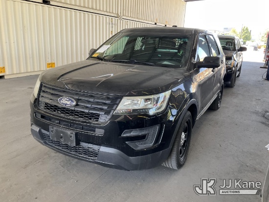 (Jurupa Valley, CA) 2016 Ford Explorer AWD Police Interceptor 4-Door Sport Utility Vehicle Runs & Mo