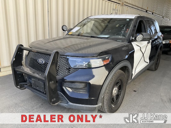 (Jurupa Valley, CA) 2021 Ford Explorer AWD Police Interceptor 4-Door Sport Utility Vehicle Runs & Mo