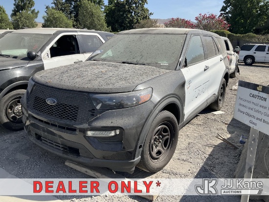 (Jurupa Valley, CA) 2020 Ford Explorer AWD Police Interceptor 4-Door Sport Utility Vehicle Not Runni