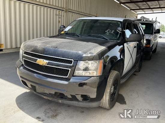 (Jurupa Valley, CA) 2014 Chevrolet Tahoe Police Package 4-Door Sport Utility Vehicle Runs & Moves)