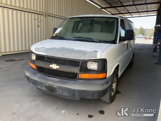 (Jurupa Valley, CA) 2008 Chevrolet Express 1500 Cargo Van Runs & Moves