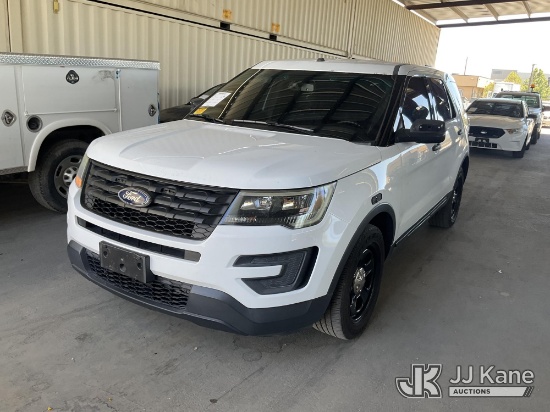 (Jurupa Valley, CA) 2016 Ford Explorer AWD Police Interceptor 4-Door Sport Utility Vehicle Runs & Mo