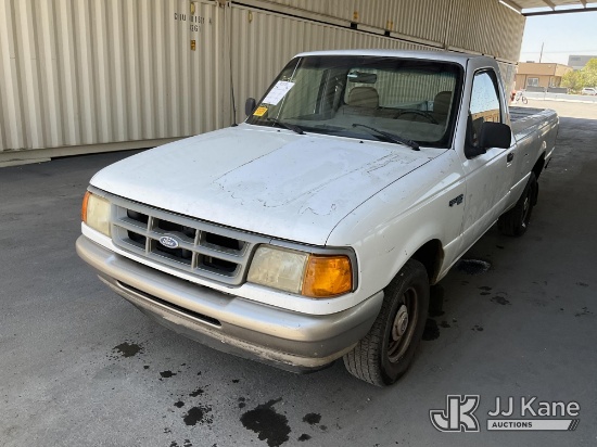 (Jurupa Valley, CA) 1994 Ford Ranger Pickup Truck Runs & Moves) (Interior Defects- AC Not Cold