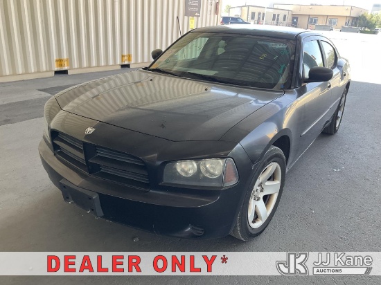 (Jurupa Valley, CA) 2010 Dodge Charger 4-Door Sedan Runs & Moves) (Steering System Non-Operational