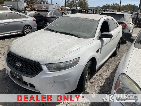 (Jurupa Valley, CA) 2013 Ford Taurus Police 4-Door Sedan Not Running, Conditions Unknown