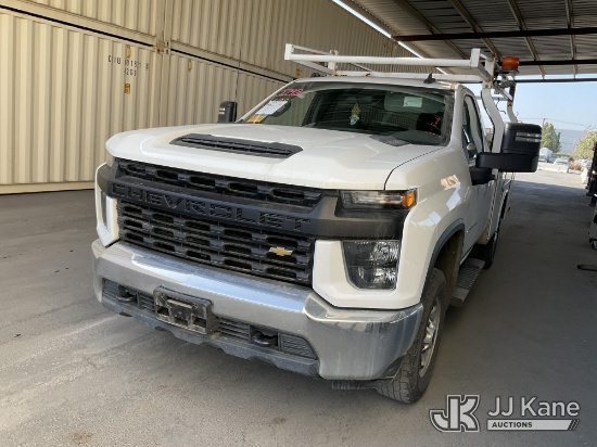 (Jurupa Valley, CA) 2021 Chevrolet Silverado 2500HD Service Truck Runs & Moves