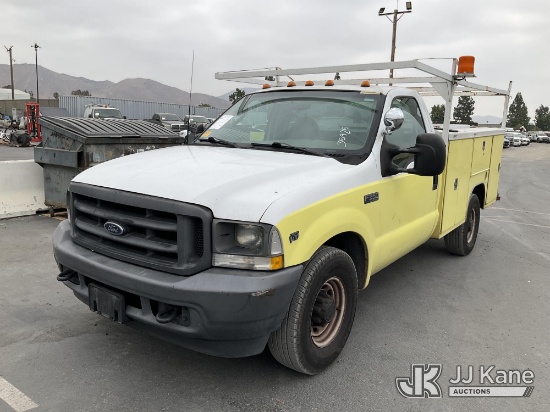 (Jurupa Valley, CA) 2003 Ford F-350 SD Service Truck Runs & Moves