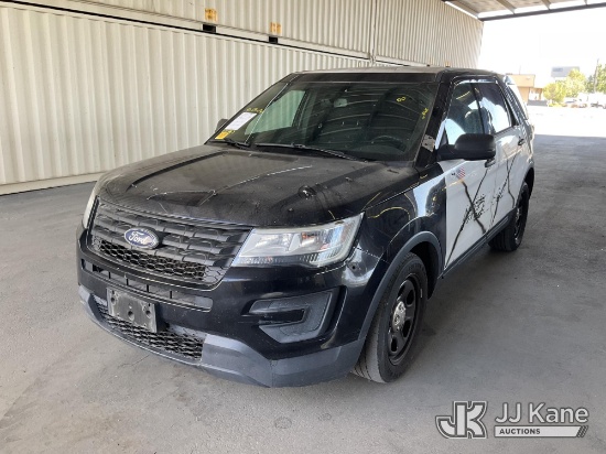 (Jurupa Valley, CA) 2019 Ford Explorer 4-Door Sport Utility Vehicle Runs & Moves, Dash Warning Indic