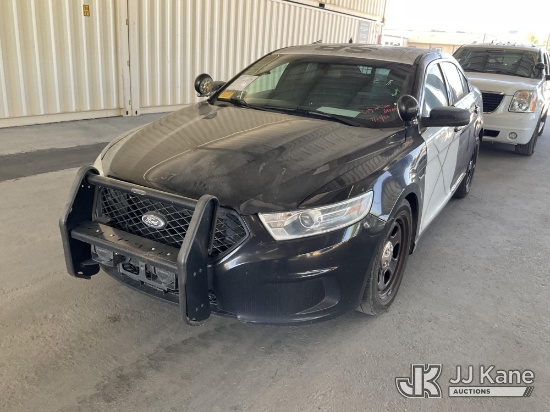 (Jurupa Valley, CA) 2019 Ford Taurus Police AWD 4-Door Sedan Runs & Moves) (Open Recall, Remedy Not