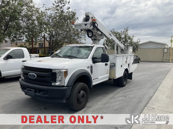 (Jurupa Valley, CA) Altec AT235, Articulating & Telescopic Non-Insulated Bucket Truck mounted behind