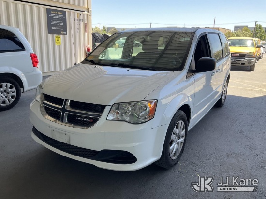 (Jurupa Valley, CA) 2017 Dodge Grand Caravan Mini Passenger Van Runs & Moves) (Exterior Defect-Missi