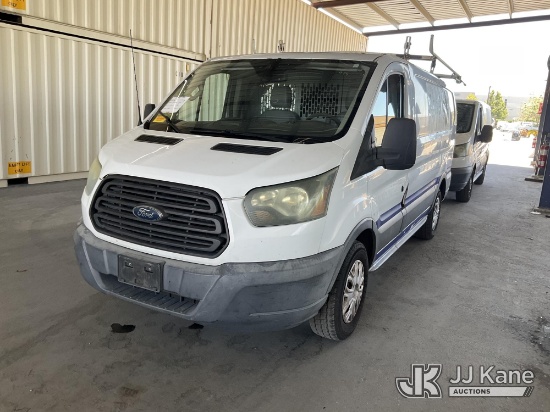 (Jurupa Valley, CA) 2016 Ford Transit Cargo Van Runs & Moves
