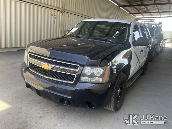 (Jurupa Valley, CA) 2014 Chevrolet Tahoe Police Package 4-Door Sport Utility Vehicle Runs & Moves) (