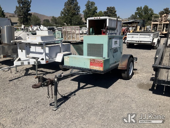 (Jurupa Valley, CA) 1995 Big Tex Enclosed Portable Generator Not Running, Operation Unknown, Has Bro