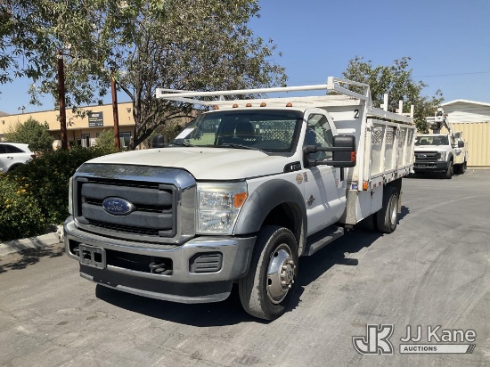 (Jurupa Valley, CA) 2016 Ford F-450 SD Stake Truck Runs & Moves