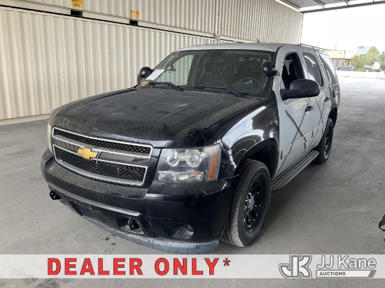(Jurupa Valley, CA) 2014 Chevrolet Tahoe 4-Door Sport Utility Vehicle Runs & Moves, Dash Warning Ind