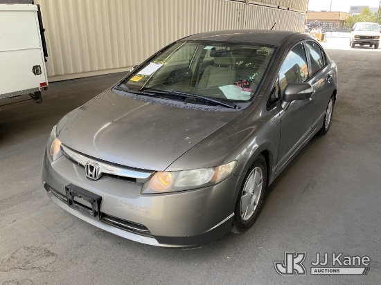 (Jurupa Valley, CA) 2007 Honda Civic Hybrid 4-Door Sedan Runs & Moves