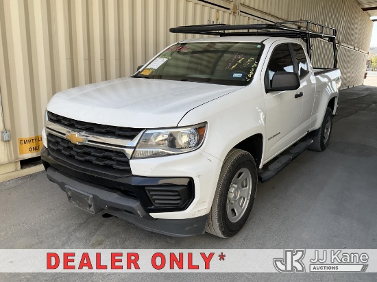 (Jurupa Valley, CA) 2021 Chevrolet Colorado Work Truck Ext. Cab Extended-Cab Pickup Truck Runs & Mov