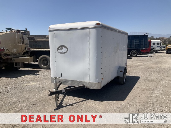 (Jurupa Valley, CA) 2007 Pace American Trailer Unknown Enclosed Trailer Trailer Is Not Roadworthy, H