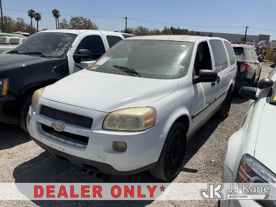 (Jurupa Valley, CA) 2008 Chevrolet Uplander 4-Door Sport Utility Vehicle Not Running, Conditions Unk