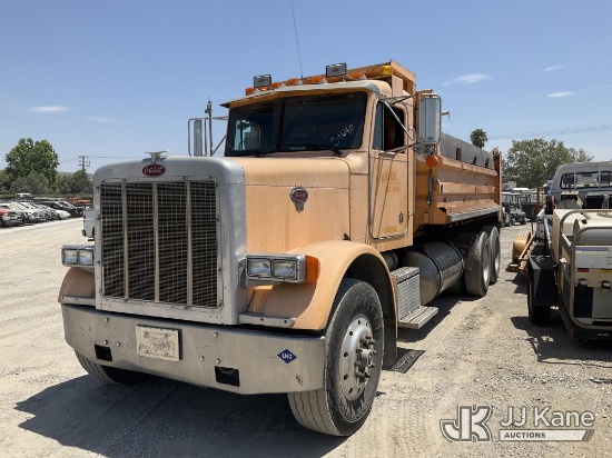 (Jurupa Valley, CA) 2002 Peterbilt 379 Dump Truck Runs & Moves, Diesel & LNG