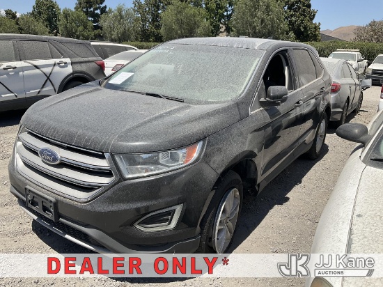 (Jurupa Valley, CA) 2015 Ford Edge 4-Door Sport Utility Vehicle Not Running, Condition Unknown) (No