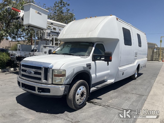 (Jurupa Valley, CA) 2008 Ford F-550 Regular Cab DRW RV Motor Home Runs & Moves
