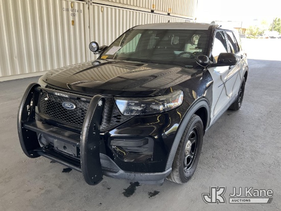 (Jurupa Valley, CA) 2020 Ford Explorer Police 4-Door Sport Utility Vehicle Runs & Moves