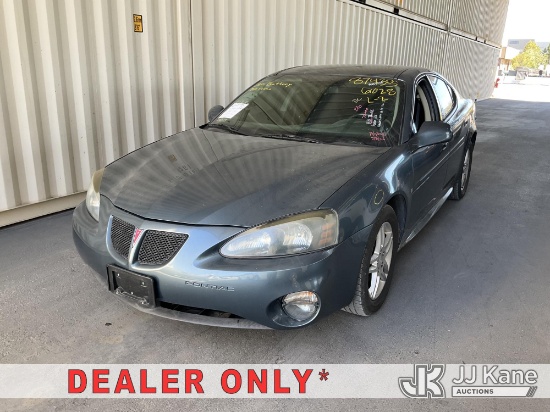 (Jurupa Valley, CA) 2006 Pontiac Grand Prix GT 4-Door Sedan Runs & Moves, Transmission Performance C