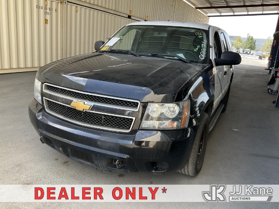 (Jurupa Valley, CA) 2014 Chevrolet Tahoe Police Package 4-Door Sport Utility Vehicle Not Running, Co