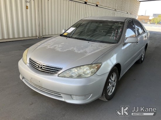 (Jurupa Valley, CA) 2005 Toyota Camry 4-Door Sedan Runs & Moves, AC Not Cold, Vehicle previously use
