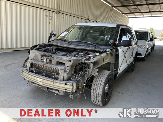 (Jurupa Valley, CA) 2018 Ford Explorer Police 4-Door Sport Utility Vehicle Runs, Doesn't Move) (Dash