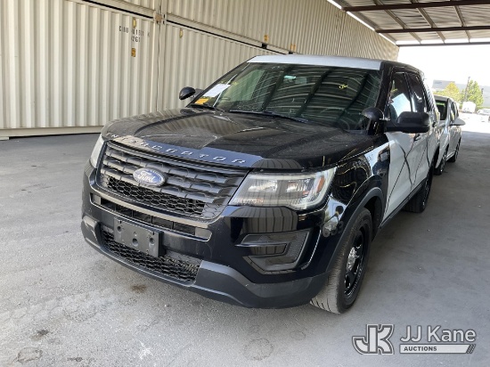 (Jurupa Valley, CA) 2019 Ford Explorer Police Interceptor 4-Door Sport Utility Vehicle Runs & Moves