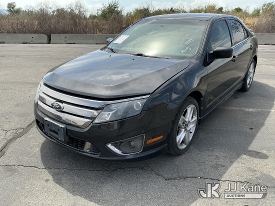 (Salt Lake City, UT) 2012 Ford Fusion 4-Door Sedan Runs & Moves) (Windshield Deficiencies