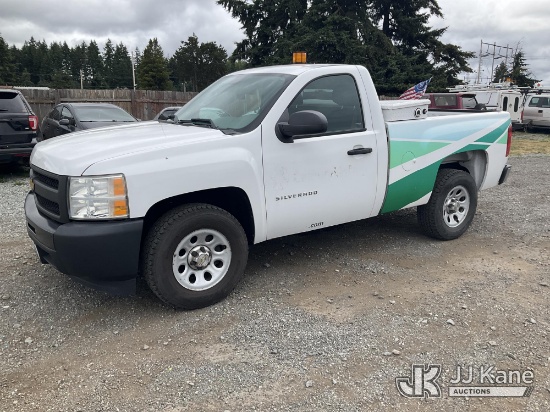 (Tacoma, WA) 2013 Chevrolet Silverado 1500 Pickup Truck Runs & Moves