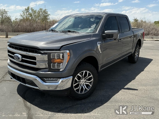 (Salt Lake City, UT) 2021 Ford F150 4x4 Lariat SuperCrew 5.5-ft. Bed Crew-Cab Pickup Truck Runs & Mo