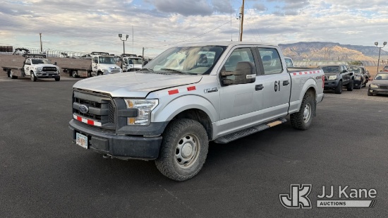 (Albuquerque, NM) 2015 Ford F-150 Crew-Cab Pickup Truck Runs) (Engine Performance Concerns, Dash War