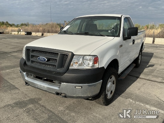 (Salt Lake City, UT) 2005 Ford F150 4x4 Pickup Truck Runs & Moves) (Seller States: Engine Makes A Kn