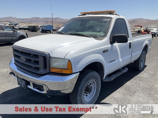 (Las Vegas, NV) 2000 Ford F250 4x4 Pickup Truck Runs & Moves