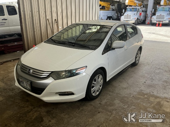 (Honolulu, HI) 2011 Honda Insight Hybrid 4-Door Hatch Back Runs & Moves) (Dash Warning Indicators On