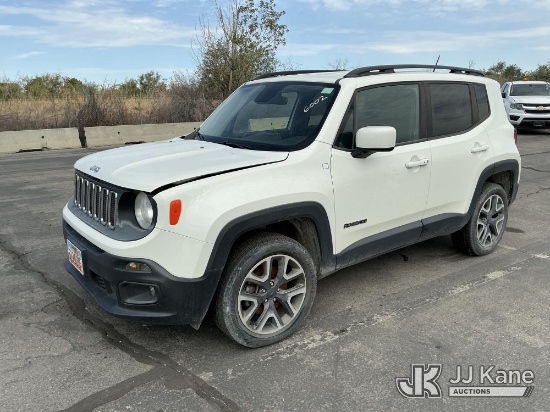 (Salt Lake City, UT) 2016 Jeep Renegade 4-Door Sport Utility Vehicle Not Running, Condition Unknown,