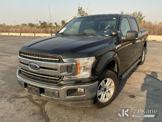 (Salt Lake City, UT) 2018 Ford F150 4x4 Crew-Cab Pickup Truck Runs & Moves