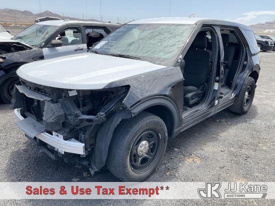 (Las Vegas, NV) 2023 Ford Explorer AWD Police Interceptor 4-Door Sport Utility Vehicle Runs, Does No