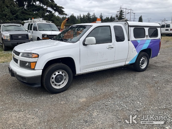 (Tacoma, WA) 2012 Chevrolet Colorado Extended-Cab Pickup Truck Runs & Moves