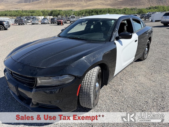 (Sparks, NV) 2019 Dodge Charger Police Package 4-Door Sedan Runs & Moves) (Interior Defects-Missing
