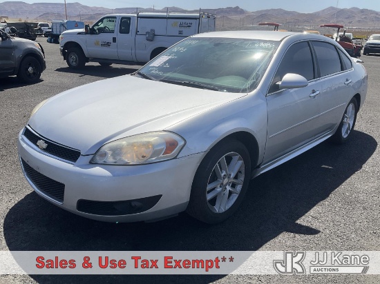 (Las Vegas, NV) 2013 Chevrolet Impala LTZ 4-Door Sedan Runs & Moves) (Dash Warning Indicator On) (Se